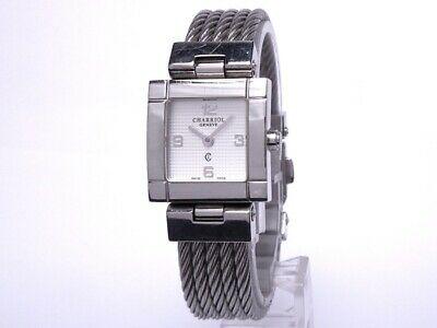 Authentic Philippe Chariol Celtic Square Quartz: Brand: Philippe Charriol Product name Celtic Square Model Number CELS.71.171 Serial No - Size Case: About W20 x H20 (mm) excluding the crown part: arm circumference Maximum 14.5 (cm) Material / Color