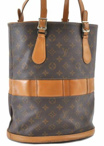 Authentic LOUIS VUITTON Shoulder Bag: Brand: LOUIS VUITTON Model: Shoulder Bag Country of Origin: United States Material: Monogram Canvas Color: Brown Bag Length: 10.8inches (27.5cm) Bag Height: 13.4inches (34cm) Bag Depth: 8.1inches (20.