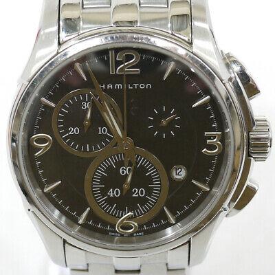 Authentic Hamilton Jazzmaster Quartz H326120 Black Dial: Hamilton Jazzmaster Quartz H326120 Black Dial Stainless Men's Watch Case width: Approximately 4.4 cm Arm circumference : Approx. 20 cm Belt width: about 2.1 cm Color dial: Black Belt: silver Movement: