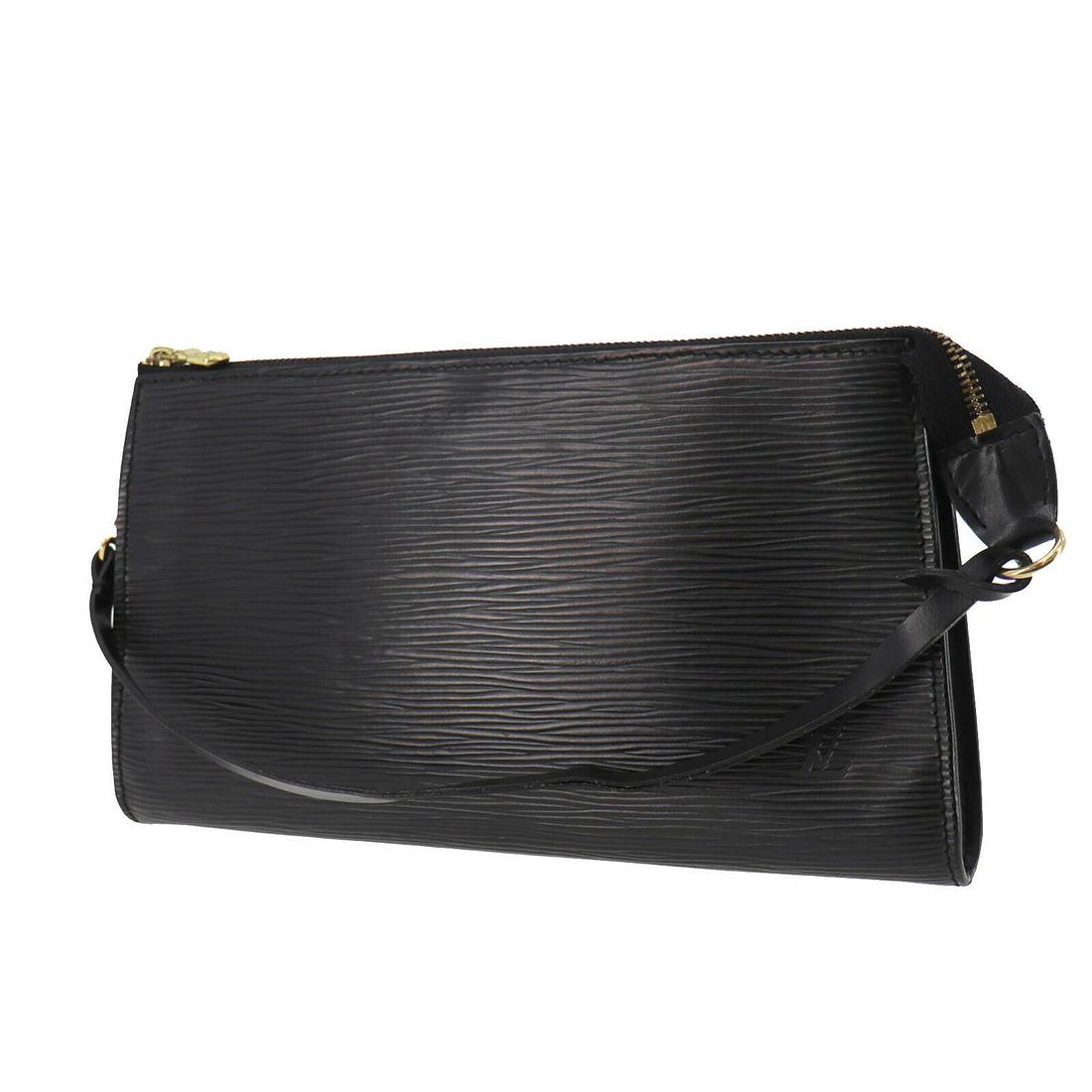 Authentic LOUIS VUITTON Pouch: Brand: LOUIS VUITTON Model: Pouch Country of Origin: France Material: Suede Color: Gray Bag Length: 9.4 Bag Height: 5.1 Bag Depth: 0.7 All Bidhaus items come with a 100 % money-back authenticity guara