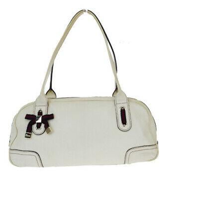 Authentic GUCCI Shoulder Bag: Brand: GUCCI Model: Shoulder Bag Country of Origin: Italy Material: Leather Color: Ivory Size: 16Cm X 33Cm X 13Cm / 6.29 X 12.99 X 5.11 Strap Drop 21.5Cm / 8.46 All Bidhaus items come with a 100 % mon