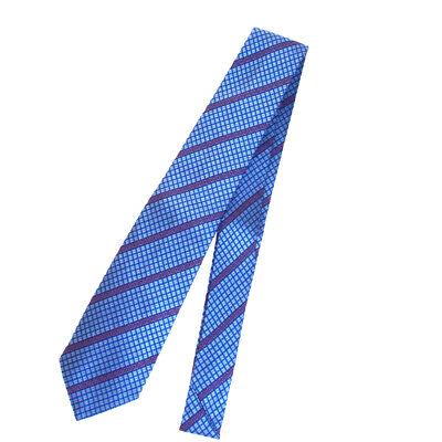 Authentic VERSACE Tie: Brand: VERSACE Model: Tie Country of Origin: Italy Material: Silk Color: Blue Size (Inch): W 3.1 X H 60.6 X D 0"Size (CM): W 8 X H 154 X D 0 Cm All Bidhaus items come with a 100 % money-back authentic