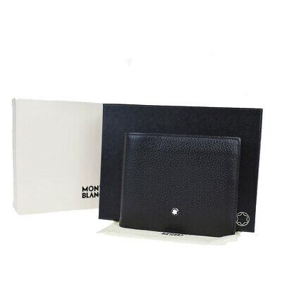 Authentic MONTBLANC: Brand: MONTBLANC Model: Country of Origin: Italy Material: Leather Color: Black Size: 9Cm X 11Cm X 1.8Cm / 3.54 X 4.33 X 0.7 All Bidhaus items come with a 100 % money-back authenticity guarantee. ALL 