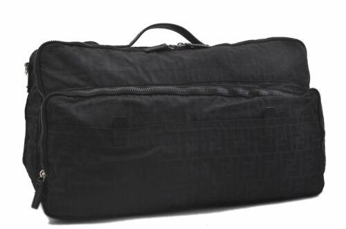 Authentic FENDI Travel Bag: Brand: FENDI Model: Travel Bag Country of Origin: Italy Material: Nylon Color: Black Bag Length: 18.9inches (48cm) Bag Height: 11.4inches (29cm) Bag Depth: 8.1inches (20.5cm) All Bidhaus items come wi