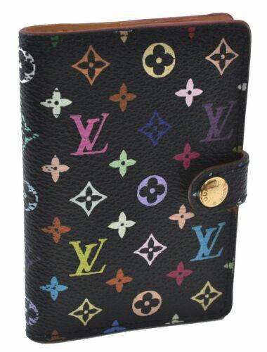 Authentic LOUIS VUITTON Card Holder: Brand: LOUIS VUITTON Model: Card Holder Country of Origin: France Material: Monogram Multicolor Canvas Color: Black Bag Length: 2.6inches(6.5cm) Bag Height: 3.9inches(10cm) Bag Depth: 0.4inches(1cm) A
