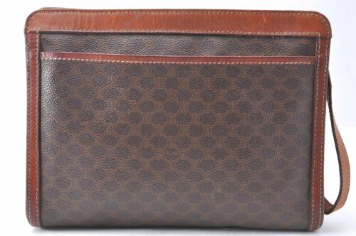 Authentic CELINE Clutch Bag: Brand: CELINE Model: Clutch Bag Country of Origin: Italy Material: PVC/Leather Color: Brown Bag Length: 9.8inches(25cm) Bag Height: 7.3inches(18.5cm) Bag Depth: 2.2inches(5.5cm) All Bidhaus items come