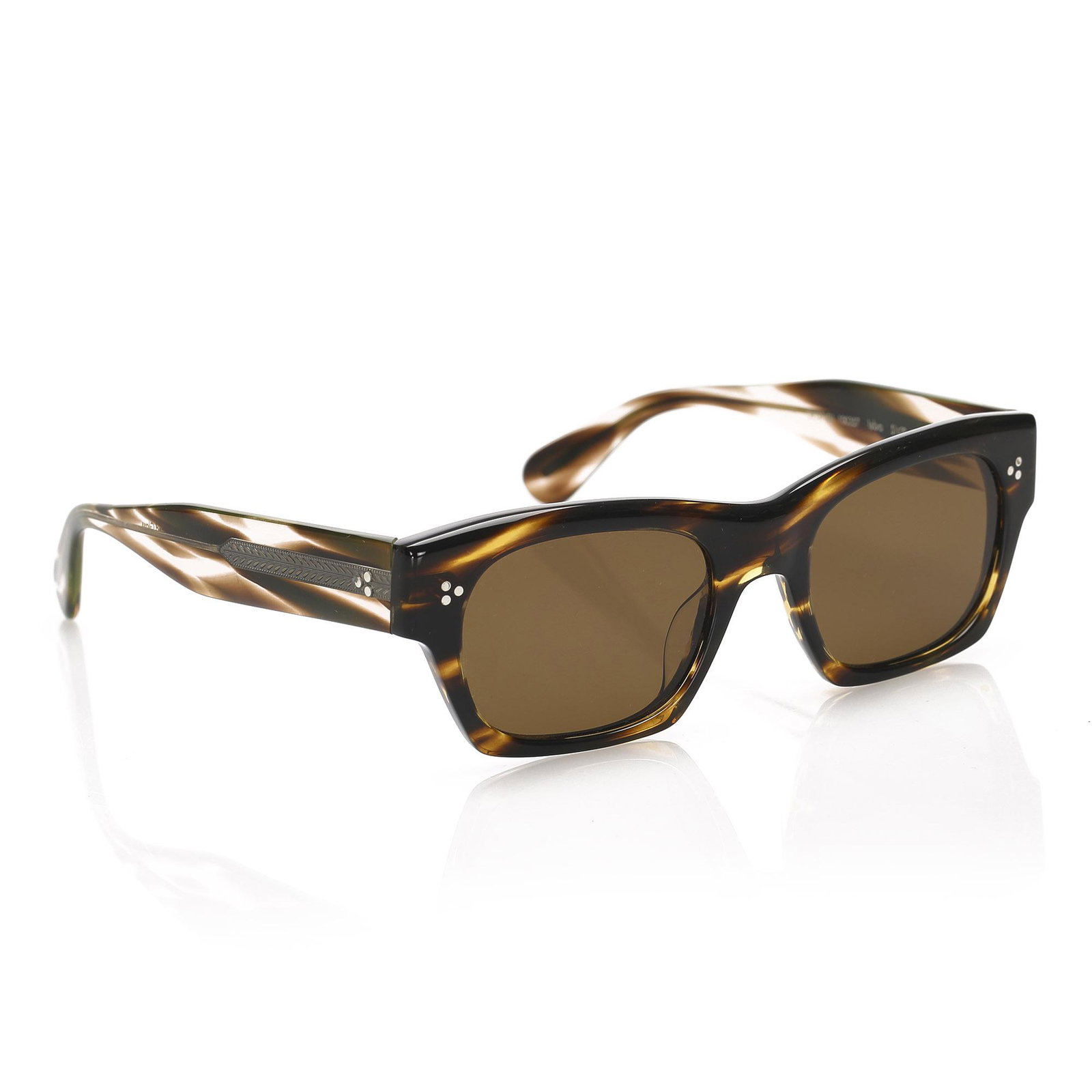 Authentic Oliver Peoples Oliver Sun Square Tinted: These sunglasses feature an acetate body with tinted lenses. Brand: Oliver Peoples Model: Oliver Sun Square Tinted Sunglasses Origin: Unites States of America Category: Accessories Color: Brown Style: