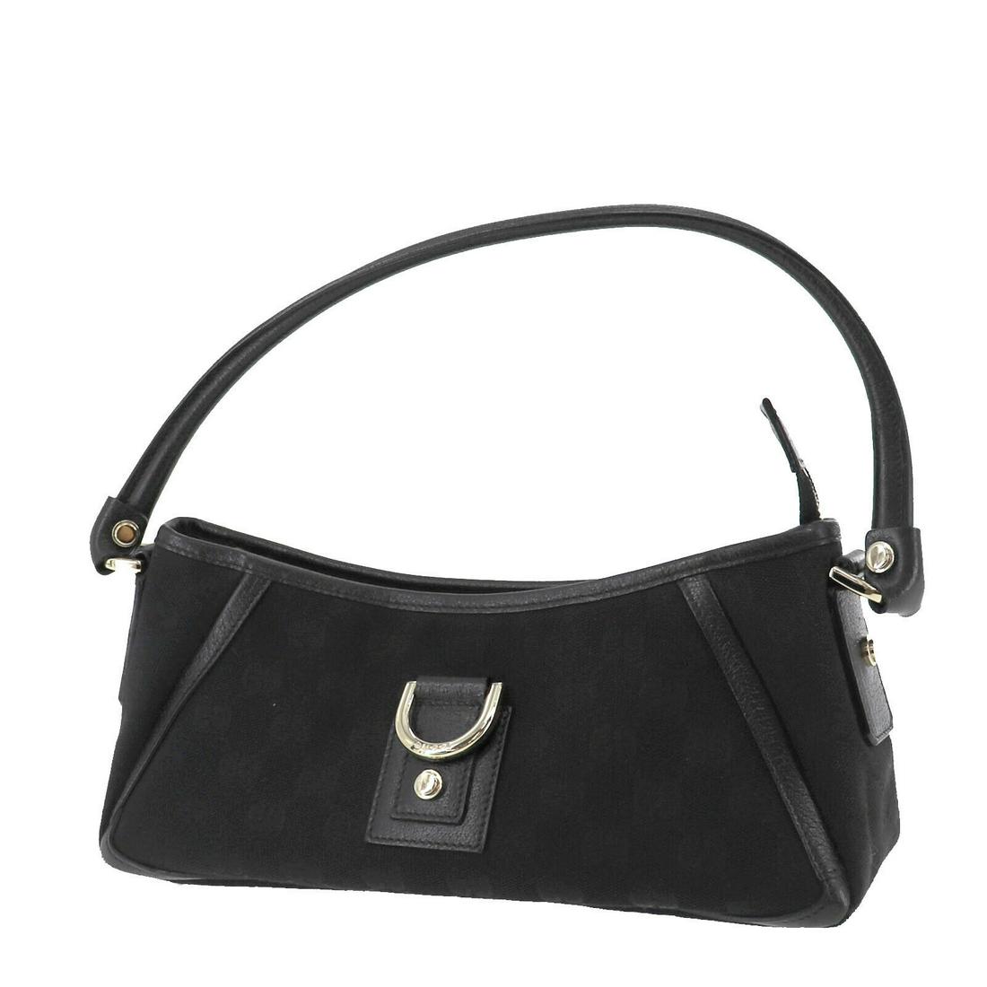 Authentic GUCCI Hand Bag: Brand: GUCCI Model: Hand Bag Country of Origin: Italy Material: Canvas Color: Gold Size (inch): small All Bidhaus items come with a 100 % money-back authenticity guarantee. ALL SALES ARE FINAL. Please