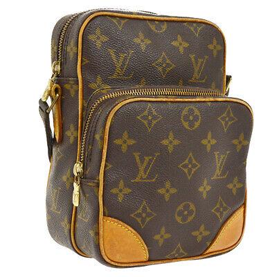 Authentic LOUIS VUITTON Monogram Shoulder Bag: Brand: LOUIS VUITTON Model: Monogram Shoulder Bag Country of Origin: France Material: Leather Color: Brown Size (Inch): W 5.9 x H 8.3 x D 3.7 " Strap Drop. 18.1 - 21.3 " Size (CM): W 15.0 x H 21.0 x D