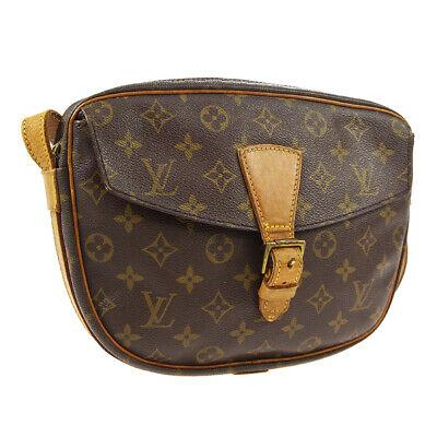 Authentic LOUIS VUITTON Monogram Shoulder Bag: Brand: LOUIS VUITTON Model: Monogram Shoulder Bag Country of Origin: France Material: Leather Color: Brown Size (Inch): W 9.8 x H 7.5 x D 2.4 " Strap Drop. 17.7 - 21.3 " Size (CM): W 25.0 x H 19.0 x D