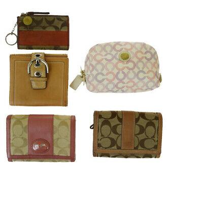 Authentic COACH Set: Brand: COACH Model: Set Country of Origin: Unknown Material: Canvas Color: Brown Size: N/A All Bidhaus items come with a 100 % money-back authenticity guarantee. ALL SALES ARE FINAL. Please refer to i