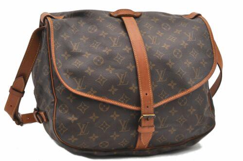 Authentic LOUIS VUITTON Shoulder Bag: Brand: LOUIS VUITTON Model: Shoulder Bag Country of Origin: Material: Monogram Canvas Color: Brown Bag Length: 14inches(35cm) Bag Height: 12inches(30cm) Bag Depth: 7.9inches(20cm) All Bidhaus items co