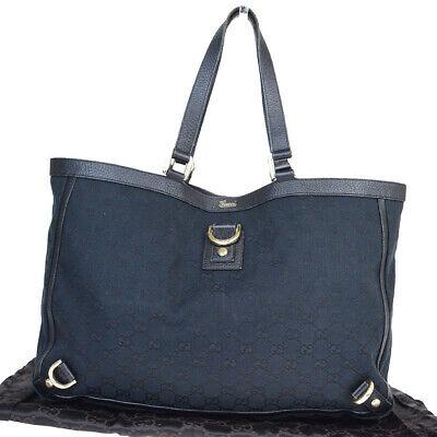Authentic GUCCI Shoulder Bag: Brand: GUCCI Model: Shoulder Bag Country of Origin: Material: Canvas Color: Black Size (Inch): W15.4X H10.2X D3.9"Size (CM): W39X H26X D10Cm All Bidhaus items come with a 100 % money-back authenticity