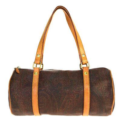 Authentic ETRO Handbag: Brand: ETRO Model: Handbag Country of Origin: Italy Material: PVC Color: Bordeaux Size: 11.5Cm X 25.5Cm X 11Cm / 4.52 X 10.03 X 4.33 Handle Drop 15.5Cm / 6.1 All Bidhaus items come with a 100 % money-