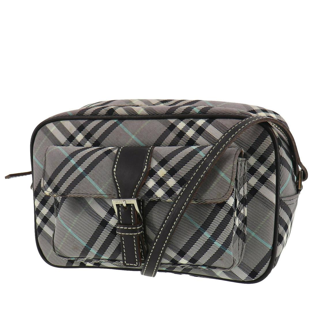 Authentic BURBERRYS Shoulder Bag: Brand: BURBERRYS Model: Shoulder Bag Country of Origin: Japan Material: Nylon Color: Silver Size (inch): medium All Bidhaus items come with a 100 % money-back authenticity guarantee. ALL SALES ARE FIN