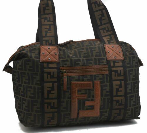 Authentic FENDI Shoulder Bag: Brand: FENDI Model: Shoulder Bag Country of Origin: Italy Material: Nylon Color: Brown Bag Length: 15inches (38cm) Bag Height: 11.4inches (29cm) Bag Depth: 6.3inches (16cm) All Bidhaus items come with