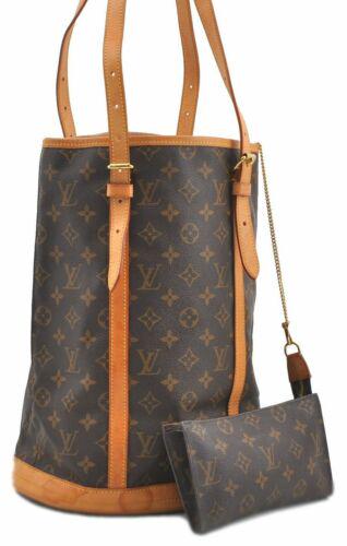 Authentic LOUIS VUITTON Shoulder Bag: Brand: LOUIS VUITTON Model: Shoulder Bag Country of Origin: France Material: Monogram Canvas Color: Brown Bag Length: 10.6inches(27cm) Bag Height: 13.4inches(34cm) Bag Depth: 7.8inches(20cm) All Bidha