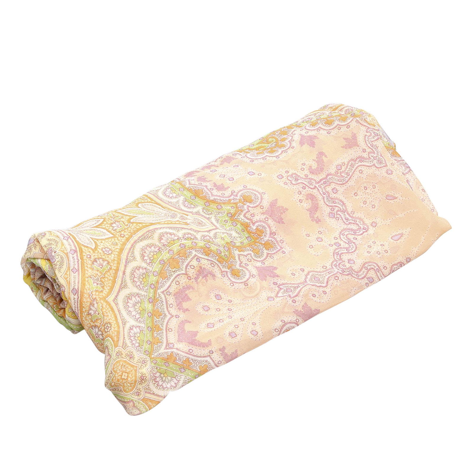 Authentic Etro Printed Silk Scarf: This scarf features a print on 100% silk. Brand: Etro Model: Printed Silk Scarf Origin: Italy Category: Accessories Color: Pink Style: Others Material: Fabric Condition: AB Length CM: 136.00 Width CM: