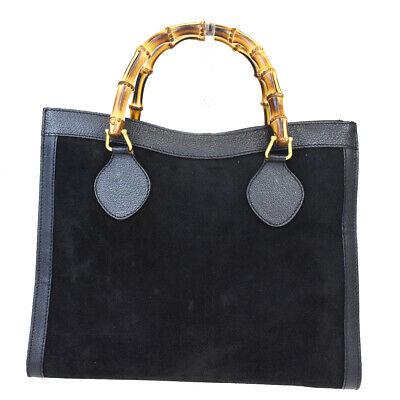 Authentic GUCCI Handbag: Brand: GUCCI Model: Handbag Country of Origin: Italy Material: Leather Color: Black Size: 28Cm X 34.5Cm X 13Cm / 11.02 X 13.58 X 5.11 Handle Drop 14Cm / 5.51 All Bidhaus items come with a 100 % money-