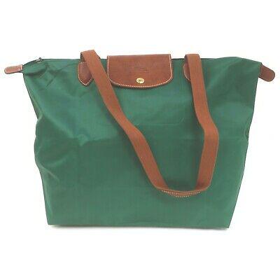 Authentic LONGCHAMP Tote Bag: Brand: LONGCHAMP Model: Tote Bag Country of Origin: France Item Condition (Outside) Minor wrinkle partially (Outside) Minor stain partially (Shoulder) Minor wrinkle on a part of shoulder strap Minor t