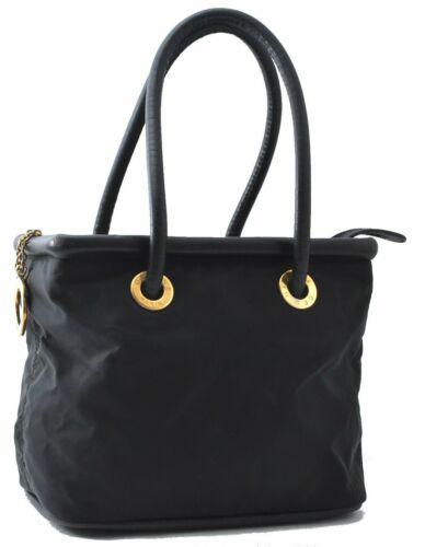 Authentic CELINE Hand Bag: Brand: CELINE Model: Hand Bag Country of Origin: Italy Material: Nylon Color: Black Bag Length: 9.4inches (24cm) Bag Height: 7.5inches (19cm) Bag Depth: 5.3inches (13.5cm) All Bidhaus items come with