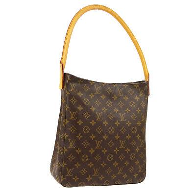 Authentic LOUIS VUITTON Monogram Shoulder Bag: Brand: LOUIS VUITTON Model: Monogram Shoulder Bag Country of Origin: France Material: Alcantara Color: Brown Size (Inch): W 11.0 x H 12.2 x D 3.9 "Strap Drop. 9.4 " Size (CM): W 28.0 x H 31.0 x D 10.0