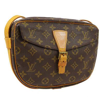 Authentic LOUIS VUITTON Monogram Shoulder Bag: Brand: LOUIS VUITTON Model: Monogram Shoulder Bag Country of Origin: France Material: Leather Color: Brown Size (Inch): W 9.8 x H 7.5 x D 2.4 " Strap Drop. 17.3 - 20.9 " Size (CM): W 25.0 x H 19.0 x D