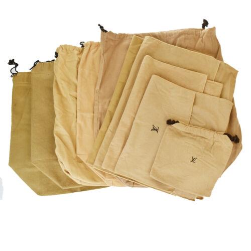 AUTHENTIC LOUIS VUITTON LV 10 SET DUST BAG 100% COTTON: Brand: LOUIS VUITTON Type: Dust bag All Bidhaus items come with a 100% money-back authenticity guarantee. ALL SALES ARE FINAL. Please refer to images carefully for condition details. Unless specified