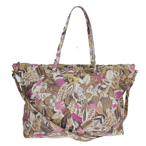 Authentic Salvatore Ferragamo Gancini 2Way Shoulder Bag: Brand: Salvatore Ferragamo Size: Medium Material: Leather Bag Width: 14.2 Style: Shoulder Bag Bag Height: 11.8 Color: Brown Bag Depth: 4.7 Department: Women All Bidhaus items come with a 100% money-ba