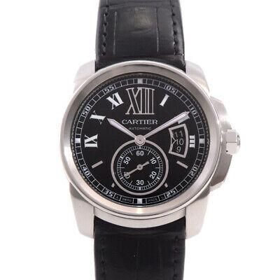 Authentic Cartier W7100014 Caliber de Cartier Men's: Product specifications Category Watches Brand: Cartier Product name Caliber de Cartier Model: W7100014 Serial 4------- Material SS Weight 92.6g No accessories Maintenance information- Specifications D