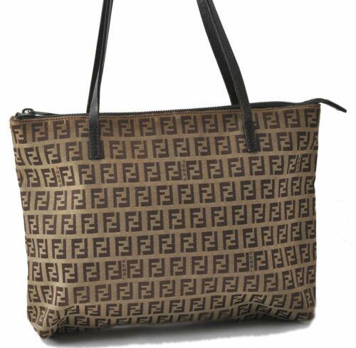 Authentic FENDI Zucchino Hand Bag Canvas Leather Beige: Brand: FENDI Bag Height: 8.1inches (20.5cm) Material: Canvas Bag Depth: 2.4inches (6cm) Style: Hand Bag MPN: Does not apply Color: Beige Serial Number: 22288BH022029 Department: Women Bag Length: 10.2