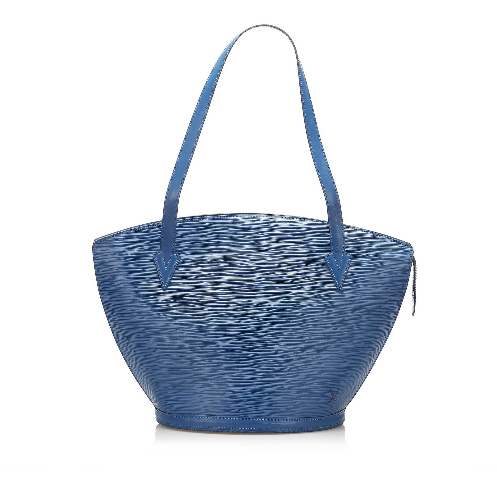 Authentic Louis Vuitton Epi Saint Jacques GM Long Strap: The Saint Jacques GM features an epi leather body flat straps a top zip closure and an interior slip pocket. Brand: Louis Vuitton Model: Epi Saint Jacques GM Long Strap Origin: France Category: Bags C