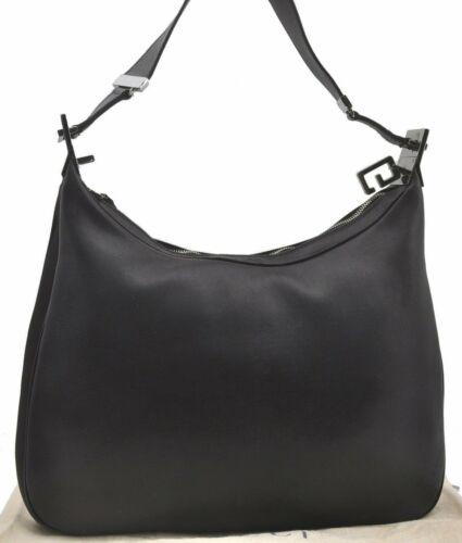Authentic GUCCI Shoulder Bag Leather Black: Brand: GUCCI Bag Height: 9.8inches (25cm) Material: Leather Bag Depth: 1.8inches (4.5cm) Style: Shoulder Bag MPN: Does not apply Color: Black Serial Number: 00133413444 Department: Women Bag Length: 1