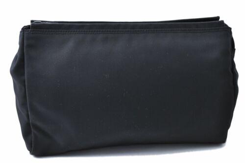 Authentic GUCCI Pouch Nylon Leather Black: Brand: GUCCI Bag Height: 6.1inches(15.5cm) Material: Nylon Bag Depth: 3inches(7.5cm) Style: Pouch MPN: Does not apply Color: Black Serial Number: 01411263754 Department: Women Bag Length: 10.4inches(2