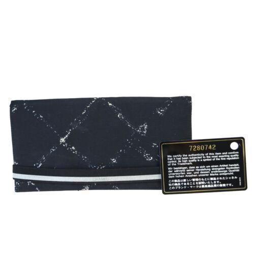 Authentic Chanel Travel Line Nylon Bill Wallet: Brand: Chanel Material: Nylon Type: Wallet Country/Region of Manufacture: France Color: Black Year Manufactured: Pre-1920 Department: Unisex Personalize: No UPC: N/A All Bidhaus items come with a 100%