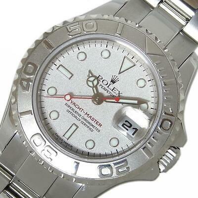 Authentic ROLEX Yacht Master Rolex 169622 Automatic: Brand: ROLEX Model: 169622 Product Name Yacht Master Loredium No. A Material SS / PT Dial color silver Target ladies Movement self-winding Waterproof waterproof 100M Function date display rotating bez