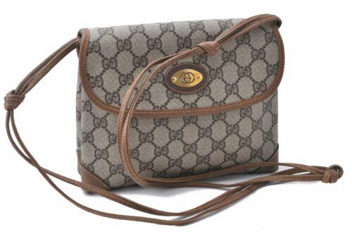 Authentic GUCCI Shoulder Cross Body Bag GG PVC Leather: Brand: GUCCI Style: Shoulder Bag Country/Region of Manufacture: Italy Type: Shoulder Bag Serial Number: 0071055548 Department: Women Bag Length: 8.5inches (21.5cm) Material: PVC Bag Height: 6.7inches 