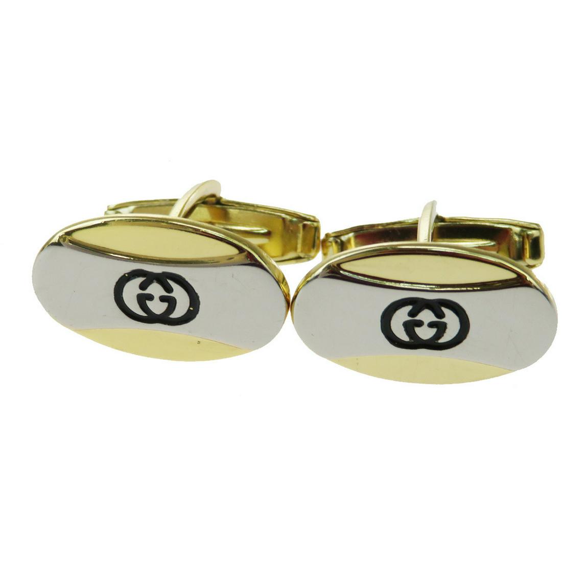 Authentic Gucci Metal Bullet Back/toggle Cufflinks Gold: Brand: Gucci Country/Region of Manufacture: Italy UPC: N/A All Bidhaus items come with a 100% money-back authenticity guarantee. ALL SALES ARE FINAL. Please refer to images carefully for condition det