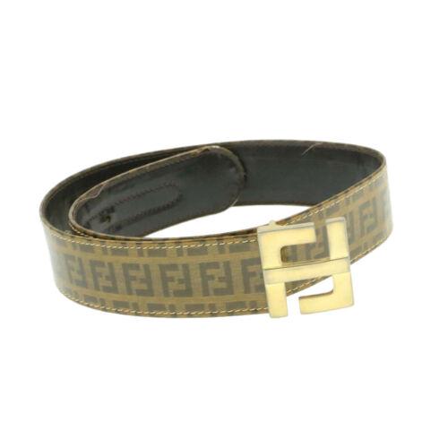 Authentic FENDI Zucchino Canvas Belt Beige PVC Leather: Brand: FENDI Style: Pouch Color: Beige Size: Length 60-70cm / Width 4cm(Approx) Material: PVC Leather Country/Region of Manufacture: Italy UPC: Does not apply EAN: Does not apply All Bidhaus items com