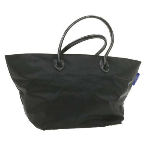 Authentic BURBERRY Blue Label Nova Check Hand Bag Black: Brand: BURBERRY Style: Hand Bag Color: Black Size: W45 x H23 x D23cm(Approx) Material: Nylon Country/Region of Manufacture: Japan UPC: Does not apply EAN: Does not apply All Bidhaus items come with a