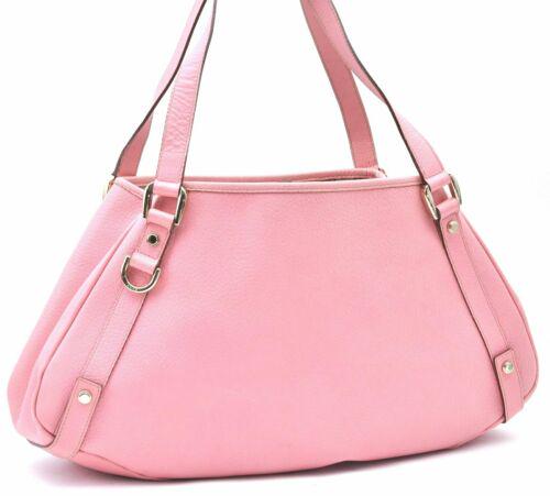 Authentic GUCCI Japan Exclusive 2005 Hand Bag Leather: Brand: GUCCI Bag Height: 5.3inches (13.5cm) Material: Leather Bag Depth: 4.1inches (10.5cm) Style: Hand Bag MPN: Does not apply Color: Pink Serial Number: 147652203998 Department: Women Bag Length: 16