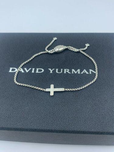 David Yurman Pave Diamond Cross Crucifix: Modified Item: No Gender: Female Style: Chain Metal Purity: 925 parts per 1000 Secondary Stone: Diamond Metal: Sterling Silver Setting Type: Pave Brand: David Yurman lot: No All Bidhaus items come wit