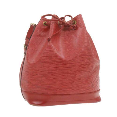 Authentic LOUIS VUITTON Epi Noe Shoulder Bag Red M44007: Size: W27 x H34 x D19.5cm / Shoulder Strap Drop 27-31cm(Approx) Material: Epi Leather Country/Region of Manufacture: France Color: Red Department: Woman Brand: LOUIS VUITTON Style: Shoulder Bag Type: 