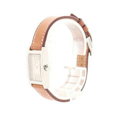 Authentic HERMES Tandem TA1.210 Quartz Brown Silver: Brand: HERMES Product Name: HERMES Tandem Watch Ladies Quartz SS Leather Silver Brown Silver Dial J stamp second hand: Assessment result: B Model: TA1.210 Size: Case size: W1.8 x H2.4 x D0.6cm Arm cir