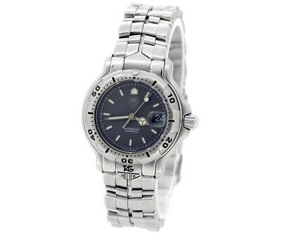 Authentic Tag Heuer 6000 Series Professional WH1312: Tag Heuer 6000 Series Professional WH1312 Quartz Stainless Ladies Watch Brand: name TAG Heuer Product Name 6000 Series Professional (Women's) Model: WH1312 / Z0 Material SS Function Quartz Date Face a