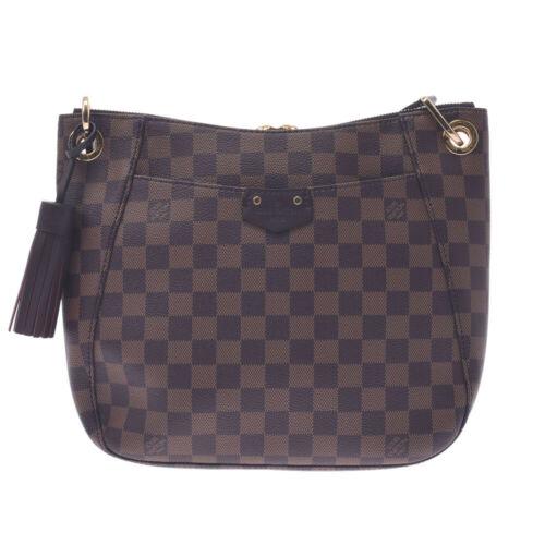 Authentic LOUIS VUITTON Damier Southbank Brown / red: Brand: LOUIS VUITTON Bag Depth: 4.5cm Style: Bag Bag Length: 32cm Material: Damier canvas Department: Ladies Color: Brown Type: Shoulder Bag Size: See Description Format: FixedPrice Bag Height: 24cm U