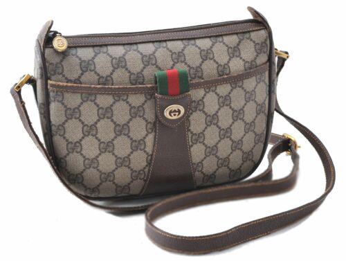 Authentic GUCCI Web Sherry Line Shoulder Cross Body Bag: Brand: GUCCI Style: Shoulder Bag Country/Region of Manufacture: Italy Type: Shoulder Bag Serial Number: 8902032 Department: Women Bag Length: 8.7inches (22cm) Material: PVC Bag Height: 6.7inches (17cm