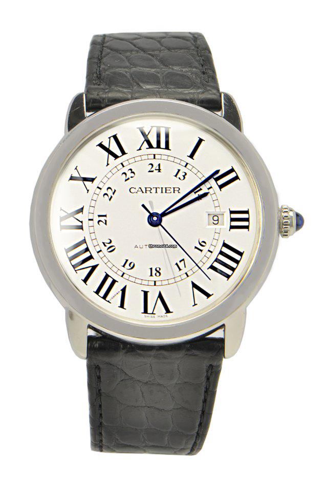 Authentic Cartier Automatic Ronde Solo REF: W6701010: This item qualifies for FREE DOMESTIC SHIPPING to customers in the USA Basic Info Brand: Cartier Model: Ronde Solo de Cartier Reference number: W6701010 Movement: Automatic Case material: Steel Bracel