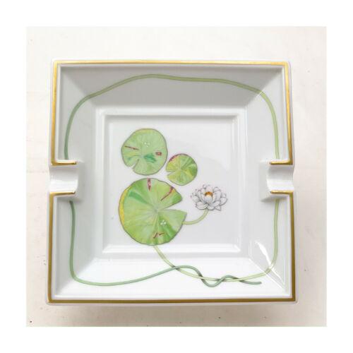 Authentic Hermes Ashtray Greens Whites: This item qualifies for FREE DOMESTIC SHIPPING to customers in the USA Condition: \nUsed: An item that has been used previously. See the sellerâ€™s listing for full details and description of any