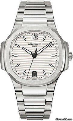 Authentic Patek Philippe Nautilus Ladies Automatic: This item qualifies for FREE DOMESTIC SHIPPING to customers in the USA Basic Info Brand: Patek Philippe Model: Nautilus Reference number: 7118/1A-010 Movement: Automatic Case material: Steel Bracelet